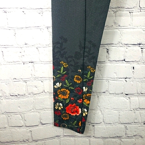 ZARA GIRLS Collection Floral Pants Size 13/14 - Picture 4 of 8